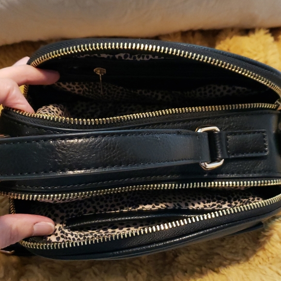 Black bowler purse with handle - Picture 5 of 7